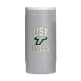 South Florida 12oz Athletic Powdercoat SlimCan Coolie - Logo Brands - Flyclothing LLC
