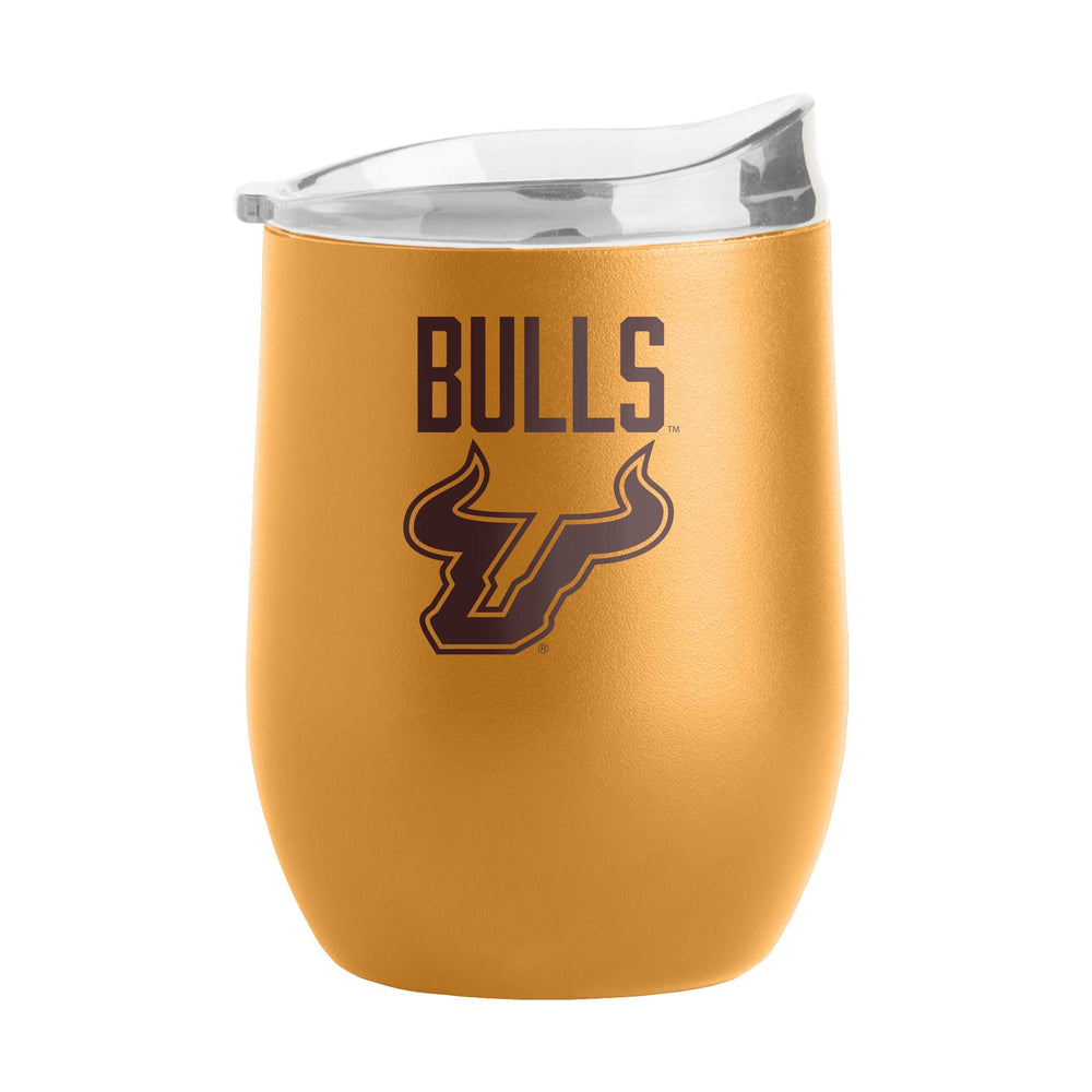 South Florida 16oz Huddle Powder Coat Curved Bev - Logo Brands - Flyclothing LLC