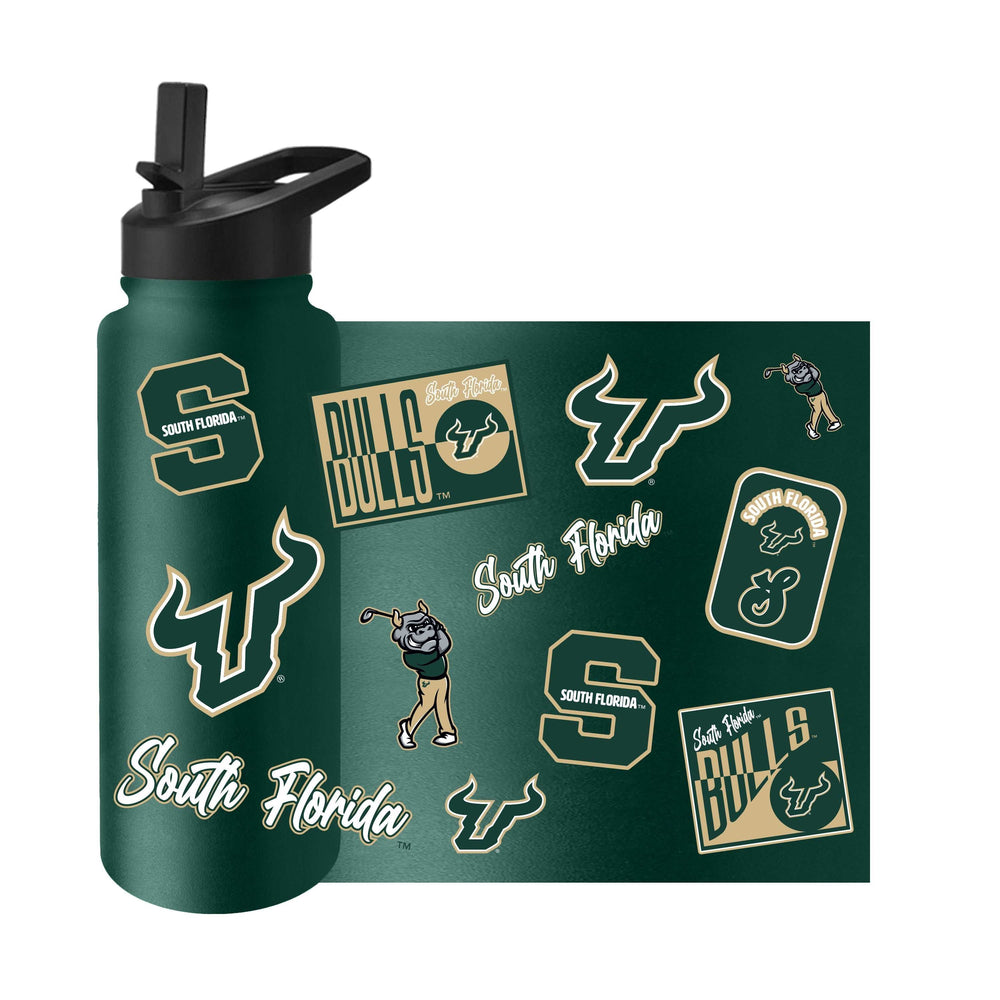 South Florida 34oz Dreamweave Quencher Bottle - Logo Brands - Flyclothing LLC