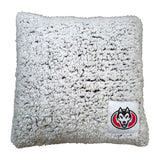 St. Cloud State Frosty Throw Pillow - Logo Brands - Flyclothing LLC