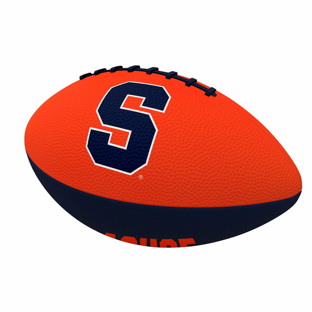 Syracuse Pinwheel Junior-Size Rubber Football - Logo Brands - Flyclothing LLC