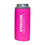 Syracuse 12oz Electric Stacked Soft Touch Slim Coolie - Logo Brands - Flyclothing LLC