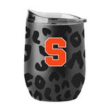Syracuse Leopard 16oz Black Powdercoat Curved Beverage - Logo Brands - Flyclothing LLC