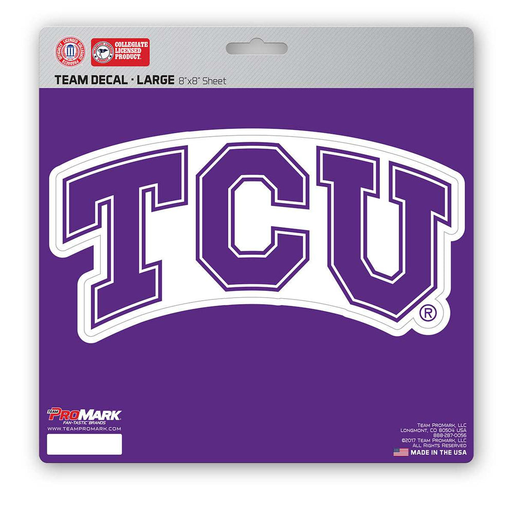 Texas Christian University Large Decal - Logo Brands - Flyclothing LLC