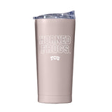 TCU 20oz Stencil Powder Coat Tumbler - Logo Brands - Flyclothing LLC