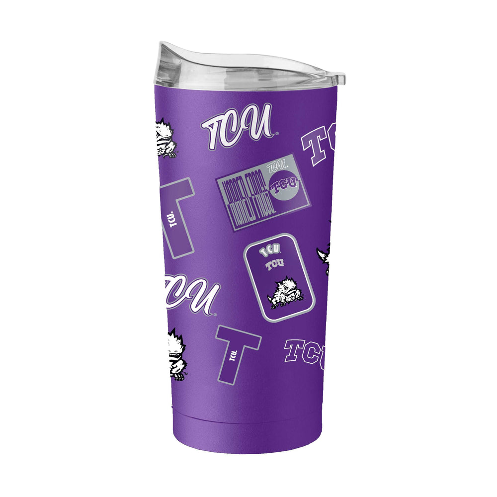 TCU 20oz Dreamweave Powder Coat Tumbler - Logo Brands - Flyclothing LLC