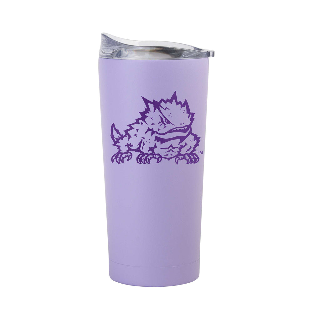 TCU 20oz Flipside Powder Coat Tumbler - Logo Brands - Flyclothing LLC