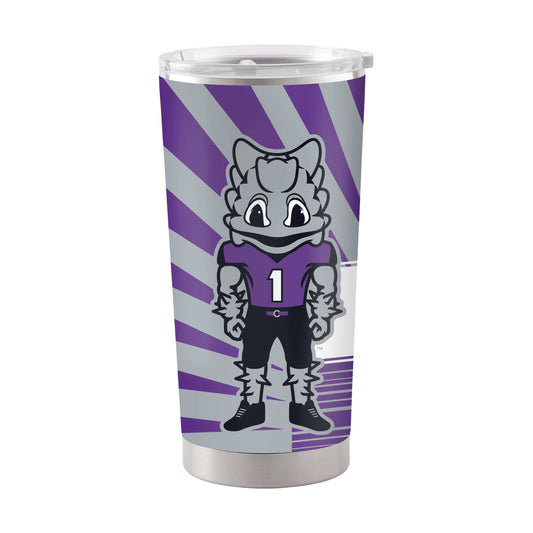 TCU 20oz Mascot Stainless Tumbler - Logo Brands - Flyclothing LLC