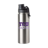 TCU 21oz Campus Colors Letterman Twist Top Bottle - Logo Brands - Flyclothing LLC