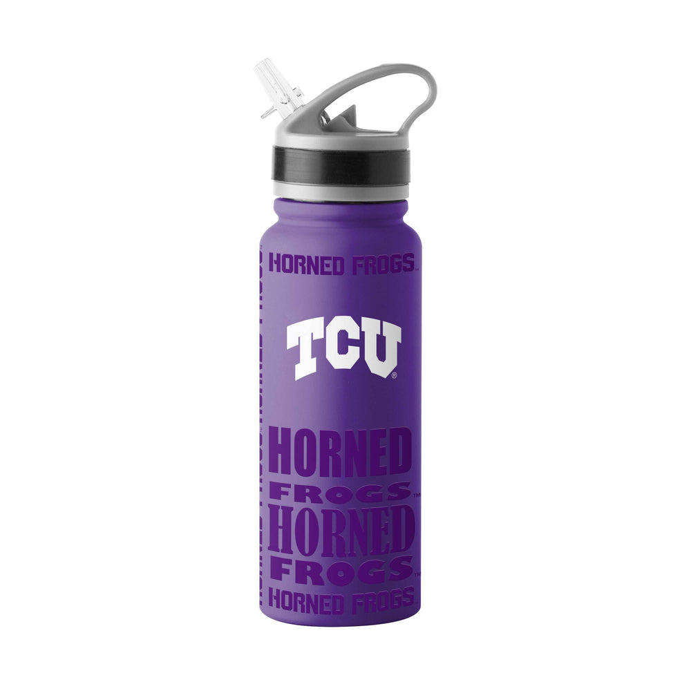 TCU 25oz Replay SingleWall FlipTop Bottle - Logo Brands - Flyclothing LLC