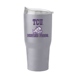 TCU 30oz Athletic Powder Coat Tumbler - Logo Brands - Flyclothing LLC