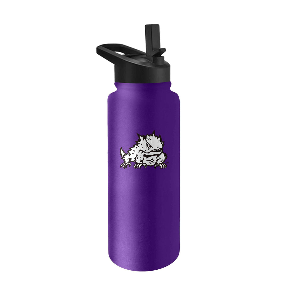 TCU 34oz Campus Color Stainless Quencher Bottle - Logo Brands - Flyclothing LLC