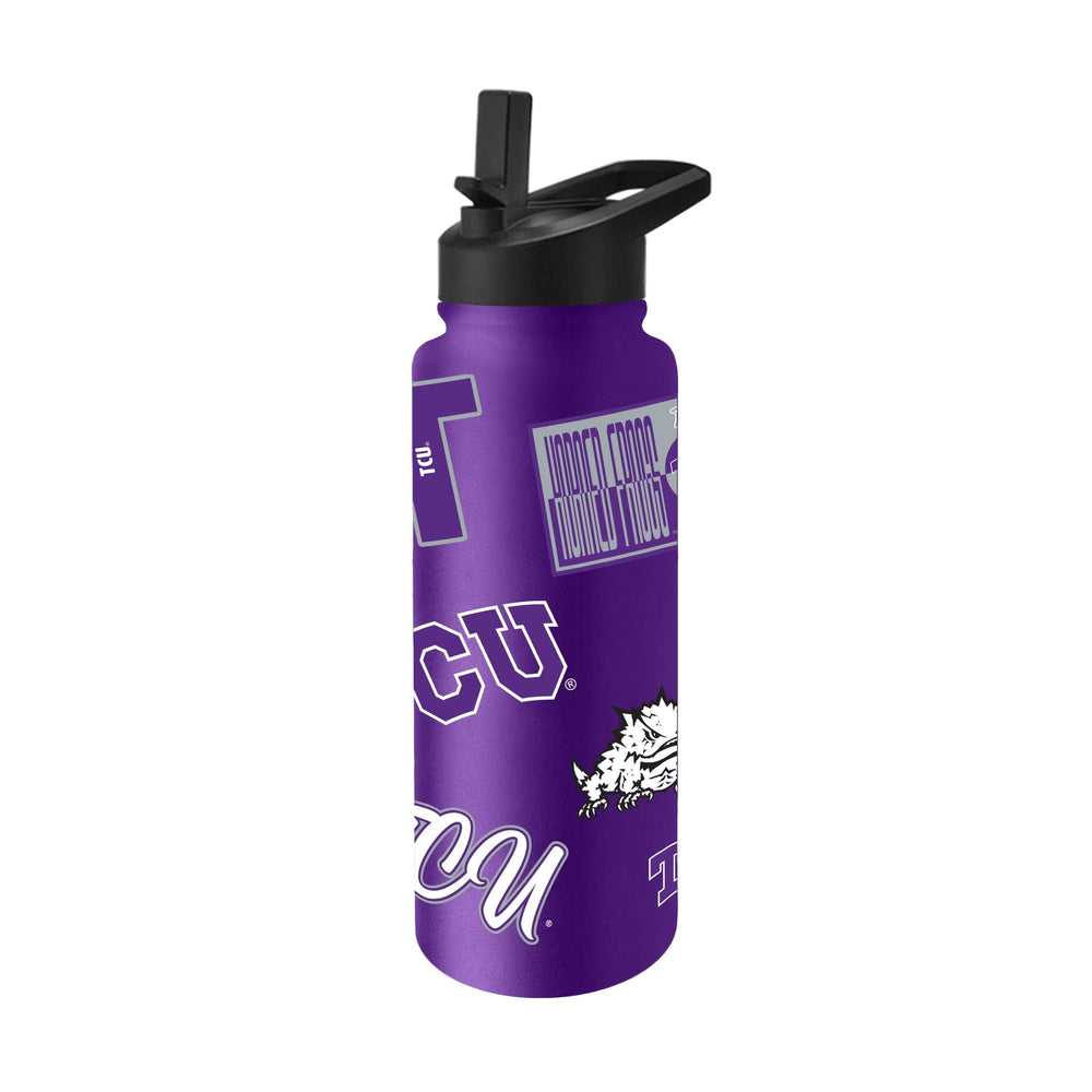 TCU 34oz Dreamweave Quencher Bottle - Logo Brands - Flyclothing LLC