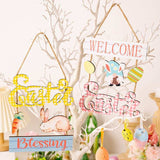 Easter Wooden Hanging Widget - Trendsi - Flyclothing LLC