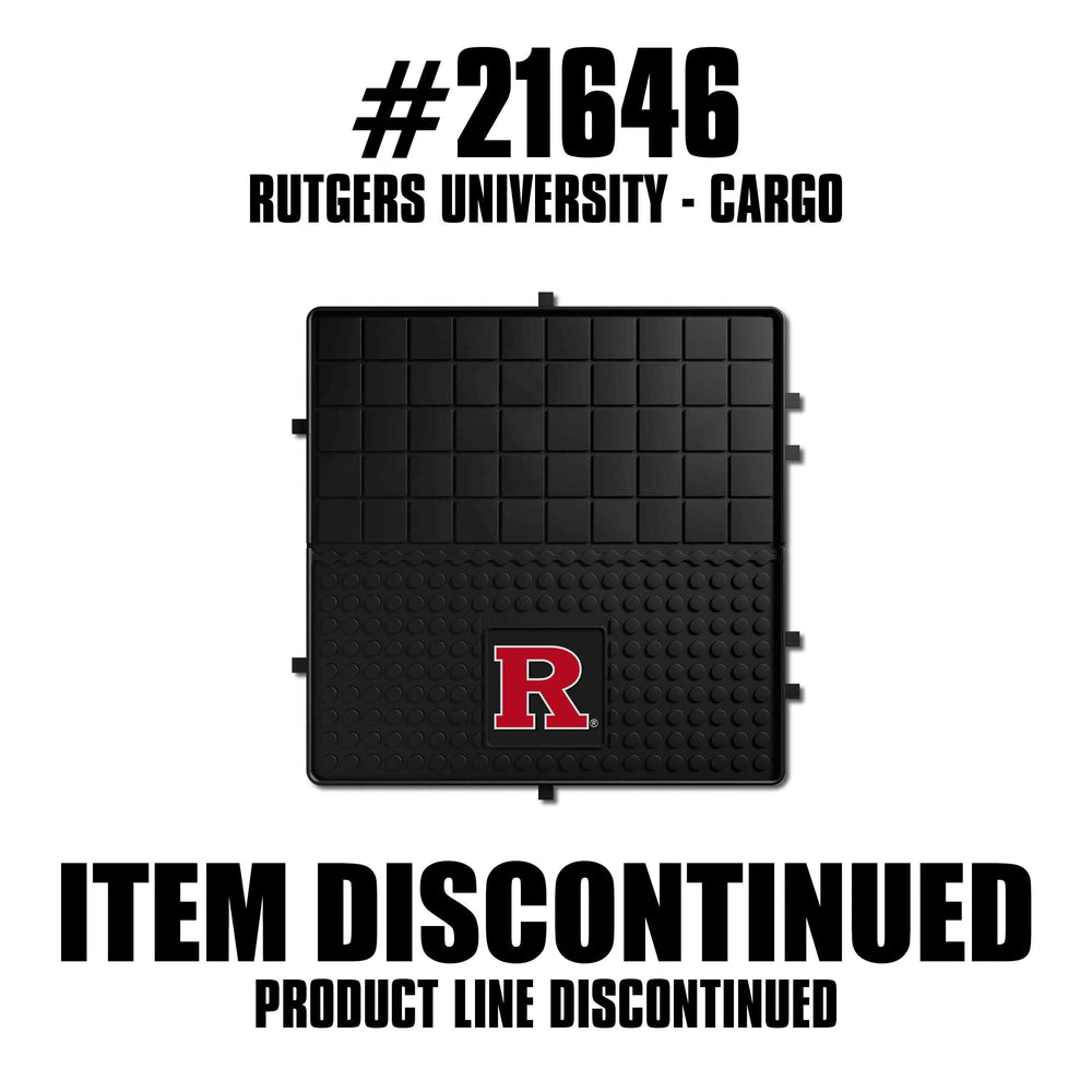 Rutgers Scarlett Knights Heavy Duty Cargo Mat 31"x31" - Rutgers