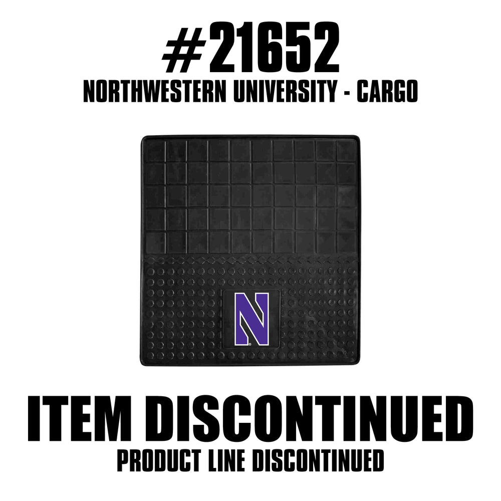 Northwestern Wildcats Heavy Duty Cargo Mat 31"x31" - Northwestern