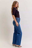 Judy Blue High Waist Tummy Control Straight Jeans - Trendsi - Flyclothing LLC