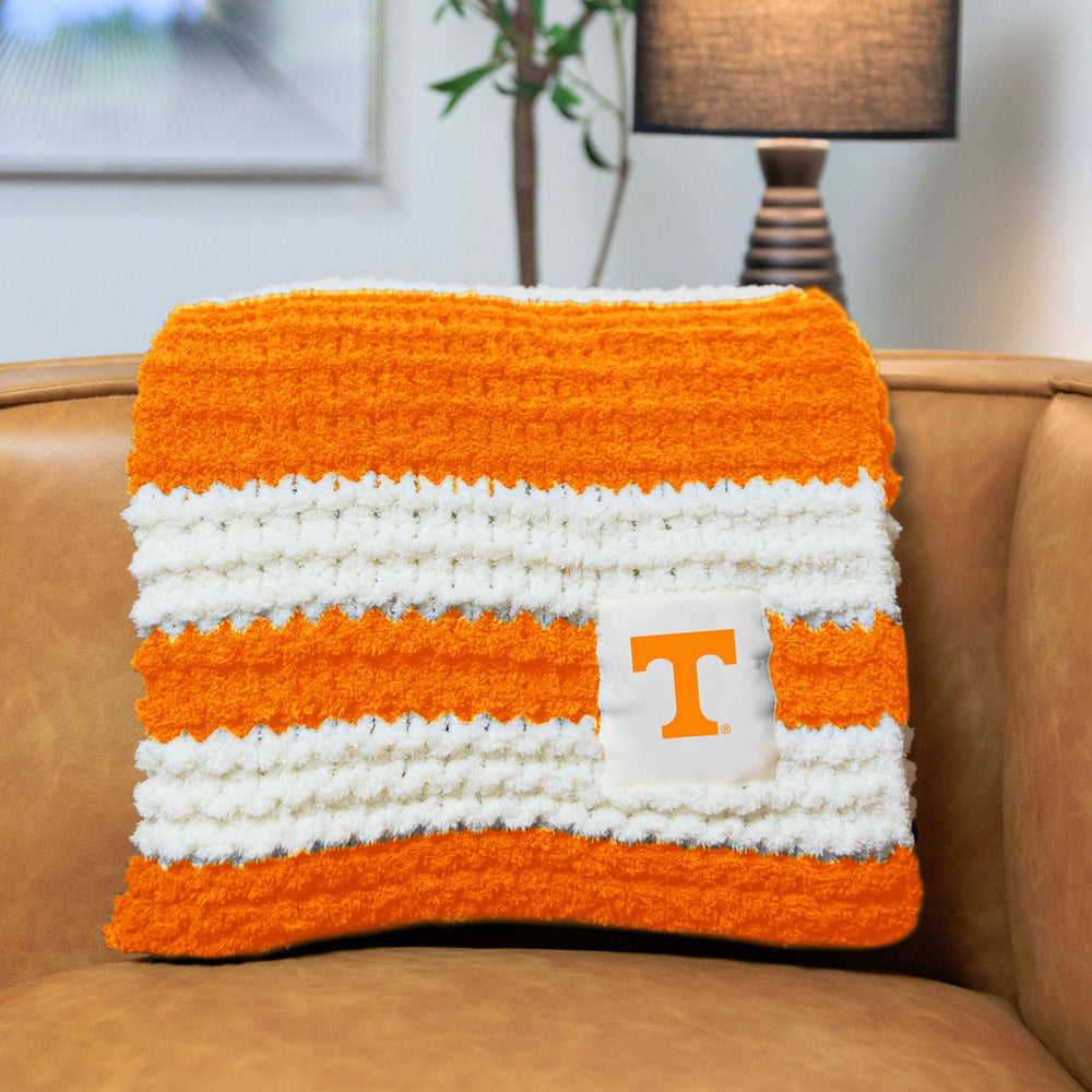 Tennessee Cable Knit Throw 50x60 - Logo Brands - Flyclothing LLC