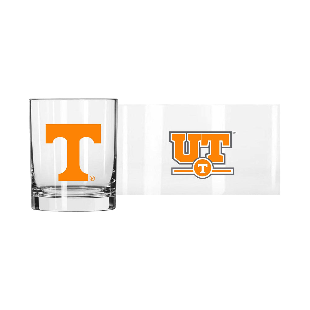 Tennessee 14oz Letterman Rocks Glass - Logo Brands - Flyclothing LLC