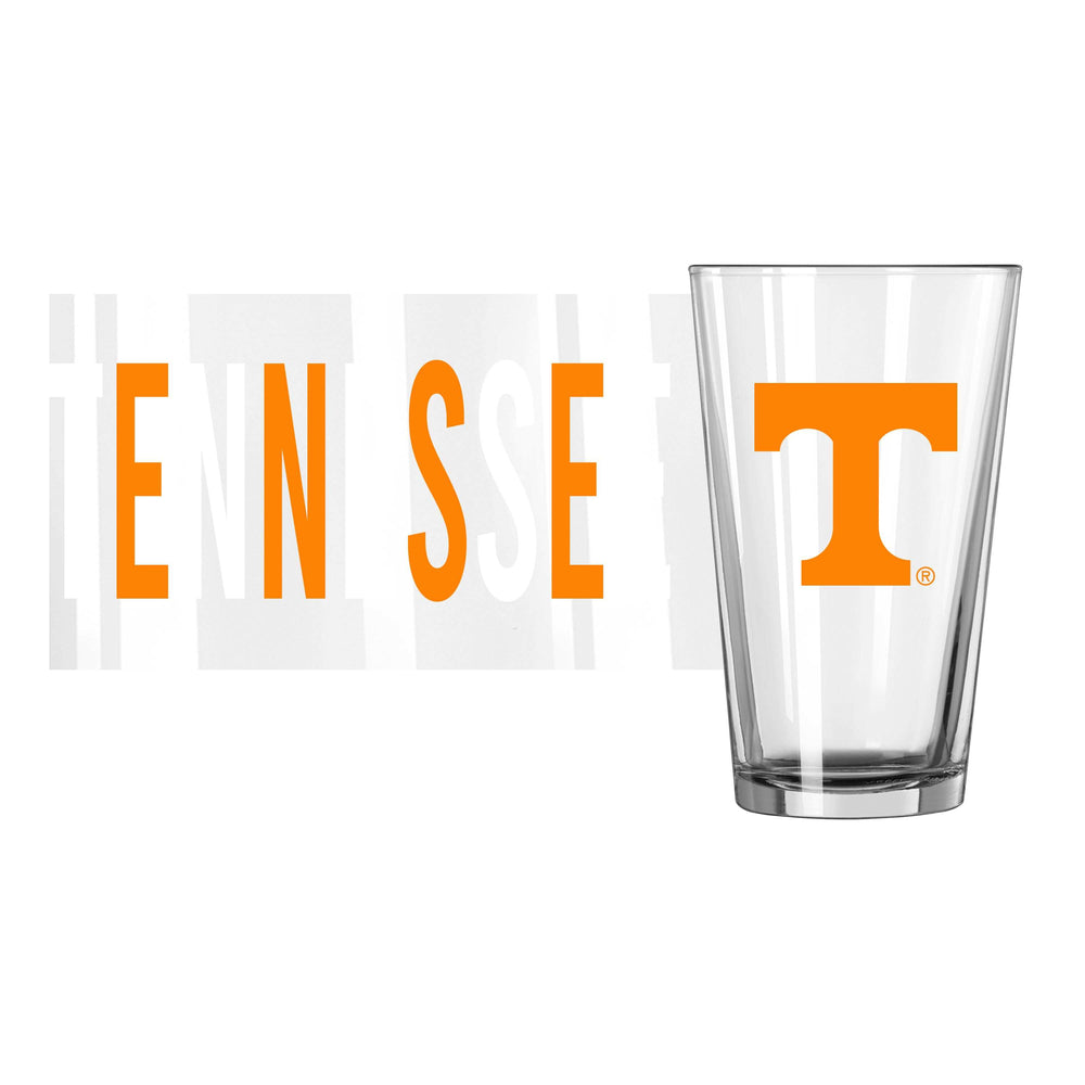 Tennessee 16oz Overtime Pint Glass - Logo Brands - Flyclothing LLC