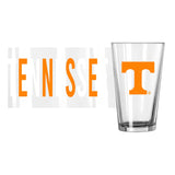 Tennessee 16oz Overtime Pint Glass - Logo Brands - Flyclothing LLC