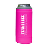 Tennessee 12oz Electric Stacked Soft Touch Slim Coolie - Logo Brands - Flyclothing LLC