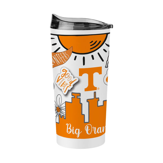 Tennessee 20oz Native Powder Coat Tumbler - Logo Brands - Flyclothing LLC