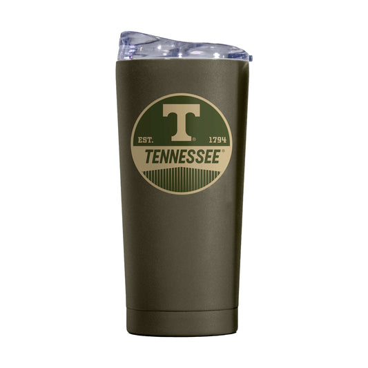 Tennessee 20oz Badge Powder Coat Tumbler - Logo Brands - Flyclothing LLC