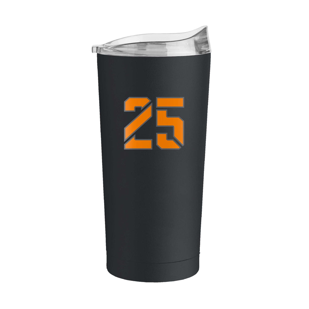 Tennessee 20oz Smokey Grey 2025 Powder Coat Tumbler - Logo Brands - Flyclothing LLC