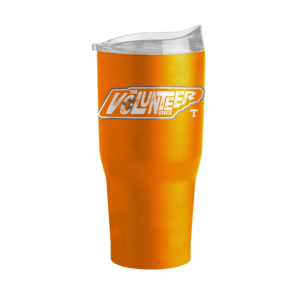 Tennessee 2024 Fan Design 30oz Powder Coat Tumbler - Logo Brands - Flyclothing LLC