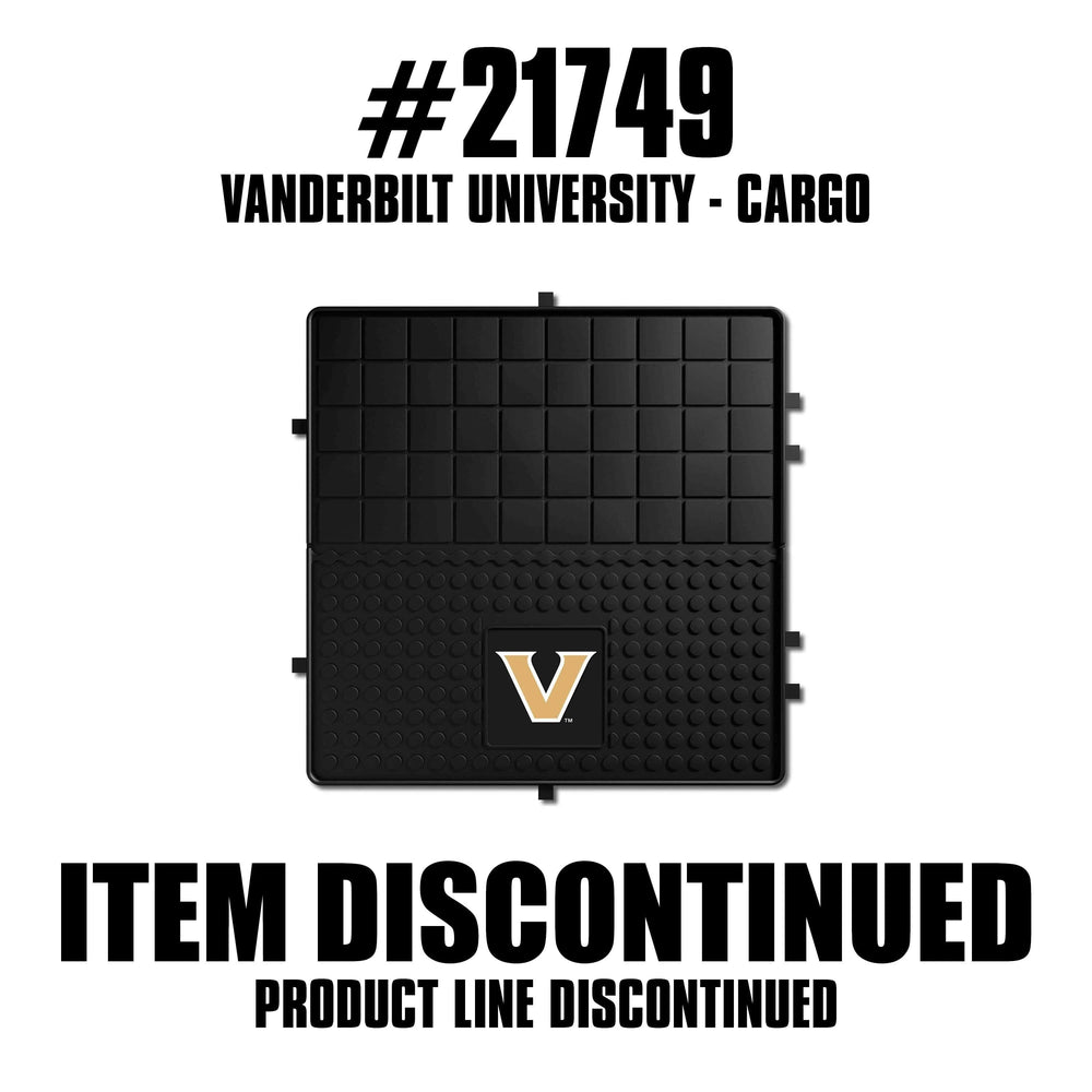 Vanderbilt Commodores Heavy Duty Cargo Mat 31"x31" - Vanderbilt