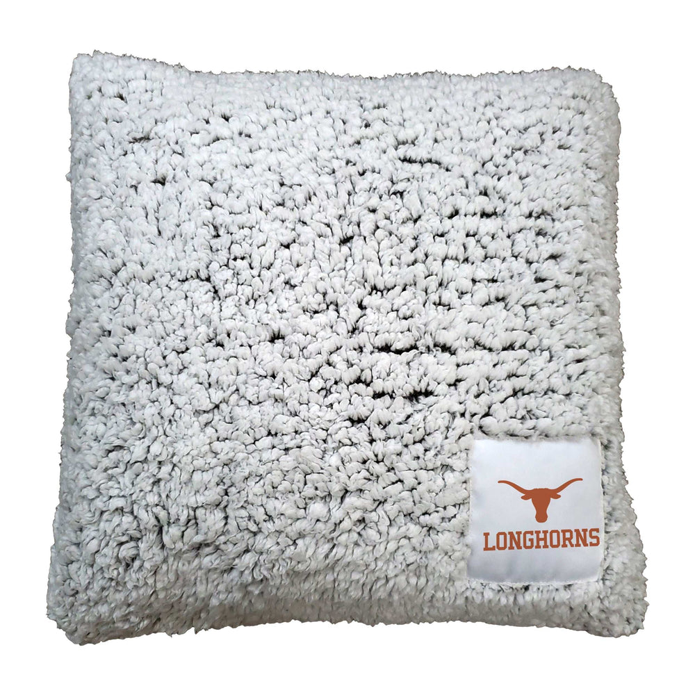 Texas Campus Colors Frosty Throw Pillow - Logo Brands - Flyclothing LLC
