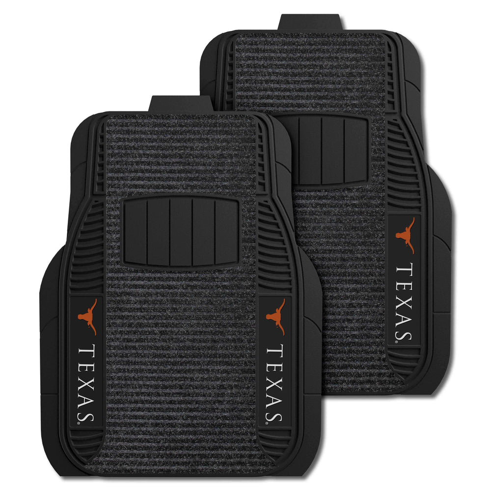 University of Texas 2-pc Deluxe Car Mat Set - Logo Brands - Flyclothing LLC