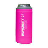 Texas 12oz Electric Stacked Soft Touch Slim Coolie - Logo Brands - Flyclothing LLC