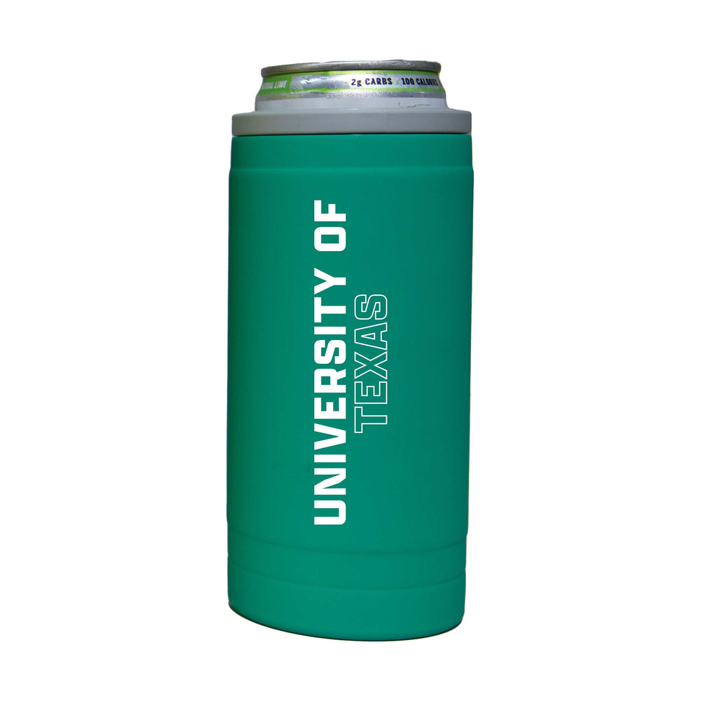 Texas 12oz Optic Stacked Soft Touch Slim Coolie - Logo Brands - Flyclothing LLC