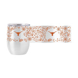 Texas 16oz Botanical Stainless Curved Beverage - Logo Brands - Flyclothing LLC