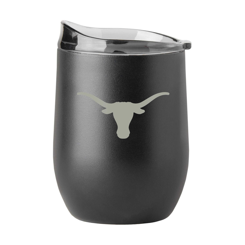 Texas GunMetal 16oz Black Powder Curved Beverage - Logo Brands - Flyclothing LLC