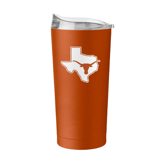 Texas 20oz Flipside Alt Logo Powder Coat Tumbler - Logo Brands - Flyclothing LLC