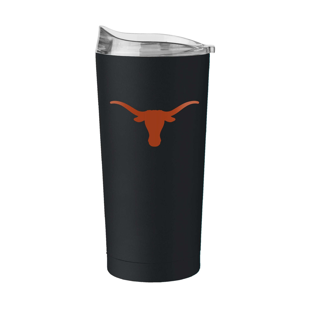 Texas Black 20oz Flipside Powder Coat Tumbler - Logo Brands - Flyclothing LLC
