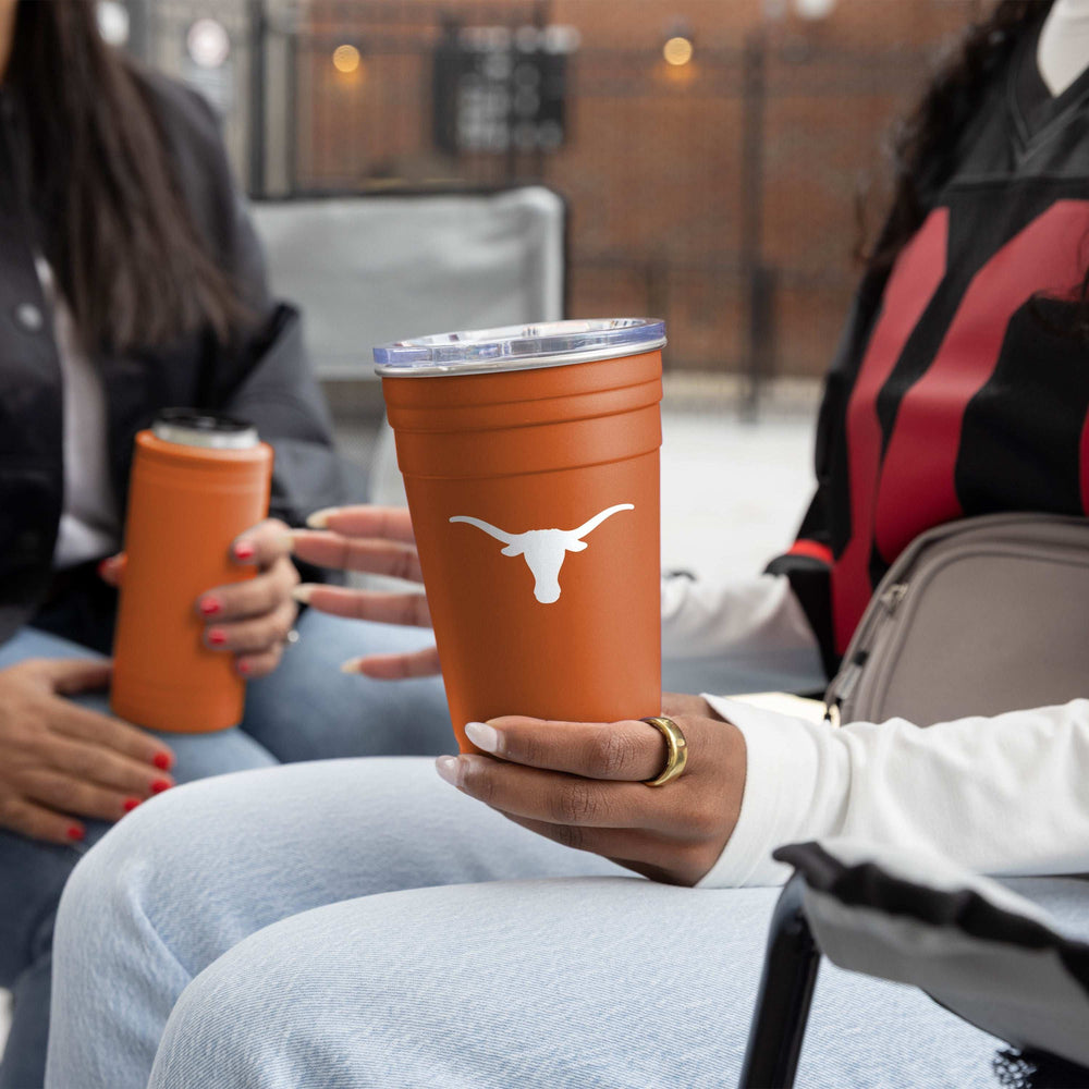Texas 22oz Flipside Stainless Cup - Logo Brands - Flyclothing LLC