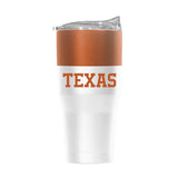 Texas 30oz Colorblock White Powder Coat Tumbler - Logo Brands - Flyclothing LLC