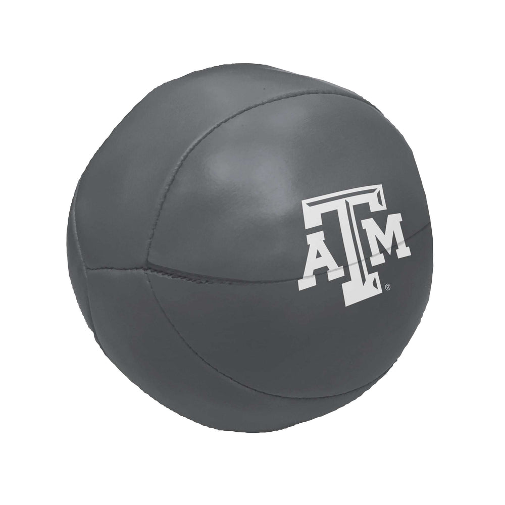 Texas A&M University Charcoal Micro Soft Basketball f/ Primary Logo - Logo Brands - Flyclothing LLC