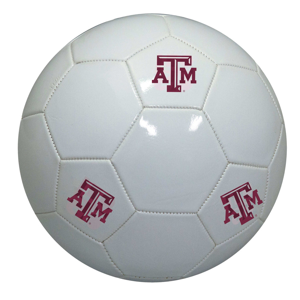 TX A&M Soccer Ball - Logo Brands - Flyclothing LLC