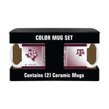 Texas A&M 11oz Hero Sublimated Mug 2 Pack - Logo Brands - Flyclothing LLC
