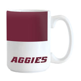 TX A&M 15oz Colorblock Sublimated Mug - Logo Brands - Flyclothing LLC