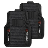 Texas A&M University 2-pc Deluxe Car Mat Set - Logo Brands - Flyclothing LLC