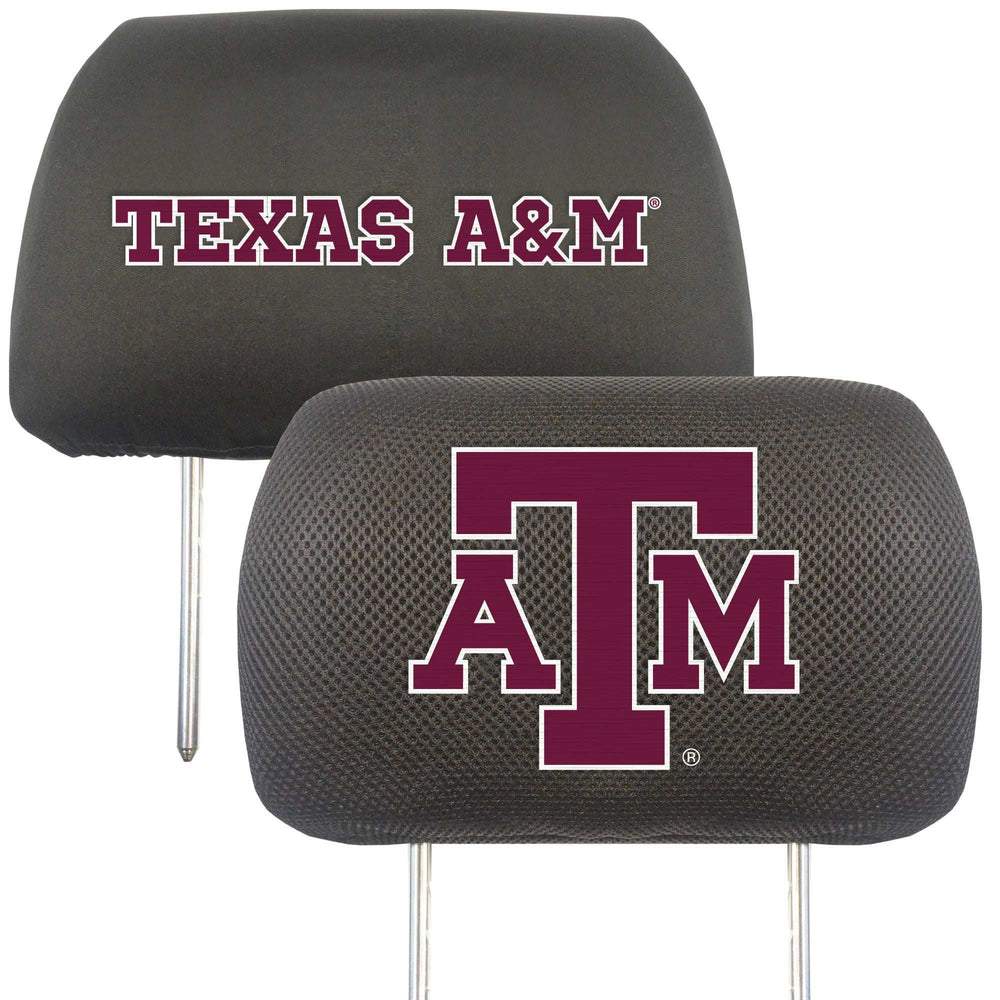 Texas A&M University Head Rest Cover - Logo Brands - Flyclothing LLC