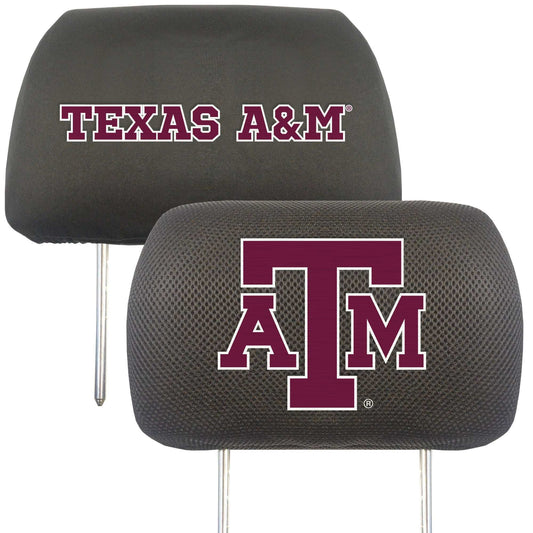 Texas A&M University Head Rest Cover - Logo Brands - Flyclothing LLC
