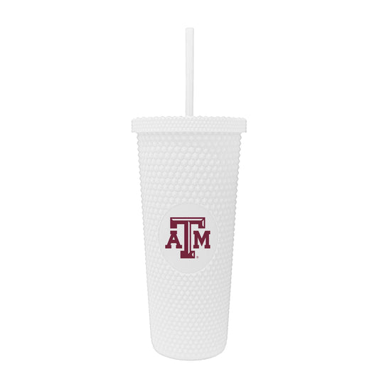 Texas A&M 24oz Studded Tumbler - Logo Brands - Flyclothing LLC