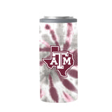 Texas A&M 12oz Tie Dye Slim Can Coolie - Logo Brands - Flyclothing LLC